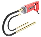 JPT 1050W Heavy Duty Concrete Needle Vibrator, 4000 Vibrations per Minute (with 1 m and 1.5 m Needles)