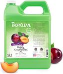 COSMOS 202672 Tropiclean High Concentrate 42 to 1 Pure Plum Shampoo-1 Gallon Jug