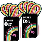 Paper Quilling Strips with 26 Colors 2080 Strips quilling tools and supplies