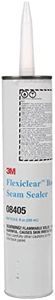 3M Flexiclear Body Seam Sealer, 08405, Medium-Bodied, Low Modular Sealer, 1/10 gal/10 fl oz Cartridge