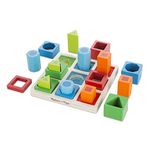 Melissa & Doug Shape Sequence Wooden Sorting Set and Educational Toy