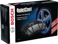 BOSCH BP1894 QuietCast Premium Semi-Metallic Disc Brake Pad Set - Compatible With Select Audi A6 Quattro, A6 Allroad, A7 Sportback, A8 Quattro, Q5 PHEV, Q7, Q8, RS5, S4, S5, SQ5; FRONT