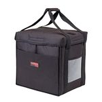 Cambro GBD121515110 GoBag Small Folding Delivery Bag-Cambro Red Case of 4