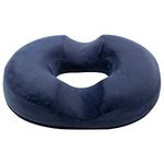 TRIXES Donut Cushion - Doughnut Ring for Back Support - Wedge Pillow - Coccyx Pain Relief - Haemorrhoids - Pregnancy - Maternity Pillow Sciatica