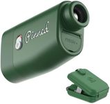 Pinned Prism Slope Golf Rangefinder - Golf Distance Rangefinder with Slope - USB Rechargeable, Pinned Locked Vibration Laser Range Finder - Range Finder Accessories & Gifts for Men and Women