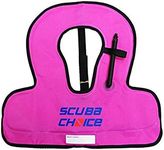 Scuba Choice Purple Kids Children Youth Snorkel Vest, with Name Box