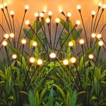 Harloon Solar Garden Lights 4 Pack,