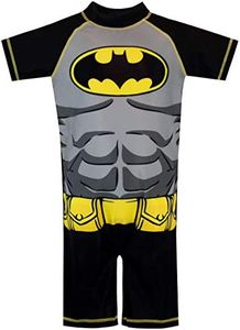 DC Comics Boys' Batman Swimsuit Size 3T Black