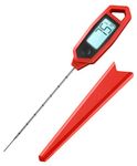 Lavatools PT18 Professional Commercial 4.5" Ambidextrous Backlit Digital Instant Read Meat Thermometer for Kitchen, Food Cooking, Grill, BBQ, Smoker, Candy, Home Brewing, and Oil Deep Frying