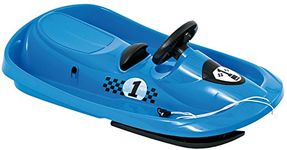 HAMAX Sno Formel Childrens Steerable Sledge - 95 x 53 x 15, Blue (Light Blue)