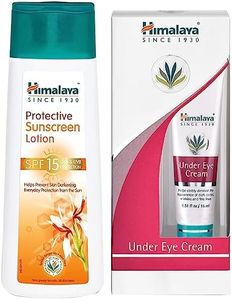 Himalaya Herbals Protective Sunscreen Lotion, 100ml & Himalaya Herbals Under Eye Cream, 15ml