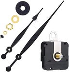 High Torque Quartz Clock Movement Replacement Parts with 208 mm/ 8.2 Inches Long Spade Hands and Hanger (20 mm/ 4/5 Inches)