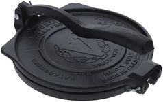 VICTORIA 8-Inch Commercial-Grade Cast-Iron Tortilla Press, Made from Super-Durable HD Iron, Made in Colombia