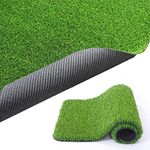 Artificial Grass Turf Lawn Customized Size 6 x 10 Feet, 0.7" Indoor Outdoor Garden Lawn Landscape Synthetic Grass Mat Fake Grass Rug