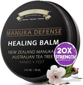 Tea Tree Balm - Foot Cream with Tea Tree and Manuka Oil, Intensive Moisture for Itchy Feet, Softens Skin Irritations, Balm for Eczema, Rashes, Dry Skin By Balm of Gilead (2 fl oz)