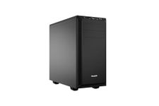 be quiet! Pure Base 600 ATX Midi Tower PC Case| 2 Pre-Installed Silent Wings Fans | Black | BG021