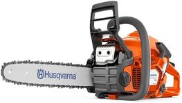 Husqvarna 135 Mark II Petrol Chainsaw - 38 cc X-Torq® Engine, 14″ bar, LowVib®, Smart Start®, Air Injection™, Ideal for firewood, Tree Pruning and Garden Maintenance