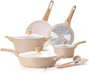 SENSARTE Ceramic Pots and Pans Set 