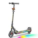 FanttikRide C9 Pro Electric Scooter for Kids 8-12, Adjustable Handlebar Height for Riders 3.9-5.2 ft, 132 lbs, Up to 40 min Continuous Time, 5 Miles Range, 3 Speed Mode 5/8/10 MPH, Black