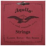 Aquila AQ-11B Red Series Banjo Strings Medium Tension DBGDG Set of 5