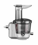 KitchenAid 5KSM1JA Maximum Extraction Slow Juicer and Sauce Attachment (Optional Accessory for KitchenAid Stand Mixers)