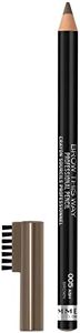 Rimmel London - Brow This Way Professional Pencil, Natural, Smudge-proof, Built-in Brush, Ash Brown - 005