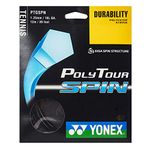 Yonex Poly Tour Spin (16L-1.25mm) String Set (Black)