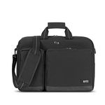 Solo New York Unisex-Adult Duane Hybrid Briefcase, Black, One Size