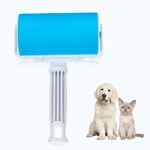 Royalkart Reusable Sticky Lint Roller for Cloth Dust Remover and Washable Super Sticky,lint Roller Silicone Dust Pet Hair Remover, Multicolor