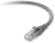 Belkin F2CP003-25GY-LS 10G 7.6 m RJ-45 Male to RJ-45 Male CAT 6a Patch Cable - Grey