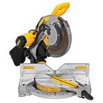 DEWALT Miter Saw, Double-Bevel, Compound, 12-Inch, 15-Amp (DWS716)