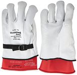 OTC 3991-12 Large Hybrid Electric Safety Gloves , White