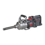 Ingersoll Rand W9691-K2E 20V High-Torque 1" Cordless Impact Wrench Kit, Incl 2 Batteries and Charger, 6" Ext Anvil