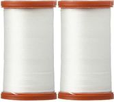 2-Pack - Coats & Clark S964-0100 Extra Strong Upholstery Thread, 150-Yards Each, White