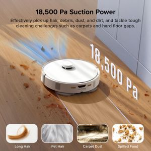 Roborock Qrevo Curv S5X Robot Vacuum Cleaner – Smart Mapping
