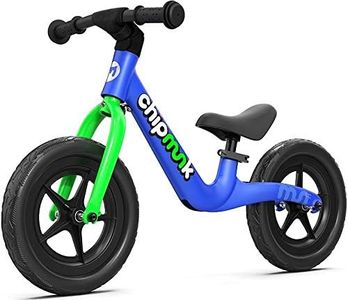 Royalbaby Chipmunk Sport Balance Bike for 2 to 5 Years Boys and Girls, No Pedal Walking Bike with Lightweight Magnesium Frame, EVA Tire, Multicolor Available (blue)