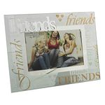 Friends Glass Photo Frame 6x4" 3D Words FG573FR