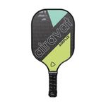 Airavat Pickleball Paddle, AIRFLIX Pickleball Paddle Pack of 1 Pc Made of Pure Carbon Fiber Sure-Grip Elongated Handle Increased Power and Spin, High Performance Pickleball Racket (Black)