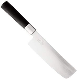 Kai PRO Wasabi Nakiri Knife 6.5", Ideal Chopping Knife for Vegetables, Great All-Purpose Chef Knife, Professional Nakiri Knife, Hand-Sharpened Japanese Kitchen Knife