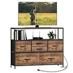 Simoretus TV Stand with Power Outle