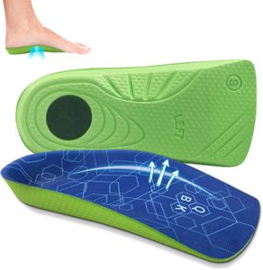QBK Arch Support Insoles, Small – Orthotic Shoe Inserts for Comfort