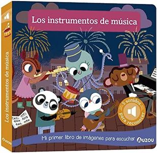 Libro de sonidos. Los instrumentos de música (Mis primeras imágenes para escuchar)
