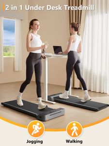 WalkingPad Under Desk Foldable Treadmill – Compact Home Office 6km/h with Remote & App