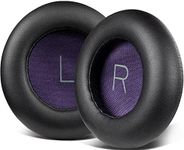 SOULWIT Replacement Ear Pads Cushions for Plantronics BackBeat Pro Wireless Noise Canceling Headphones, Earpads with Noise Isolation Memory Foam, Softer Protein Leather (Black)