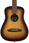 Fender Redondo Mini Acoustic Guitar, Sunburst w/Gig Bag