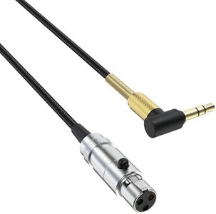 5N OCC Upgrade Cable Audio Cord for AKG Q701 K702 K271 K271s K712 K272 K240 K240s K141 K171 K181 K267 Pioneer HDJ-2000 Headphones