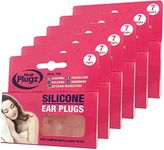 Hush Plugz Silicone Earplugs 7 Pairs X 6, (Price inclusive of 20% VAT)