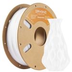 ERYONE PETG Filament 1,75 mm, 3D Printer Filament PETG, 0,03 mm, 1 kg/Spool,White