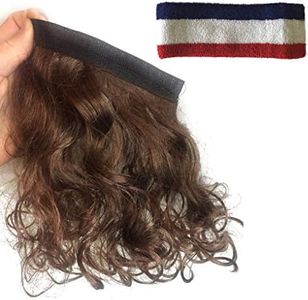 Mullet Headband Multi Purpose Removable Stick On Wig For All Costumes