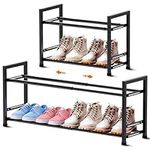 Bumusty Expandable Shoe Rack for Cl